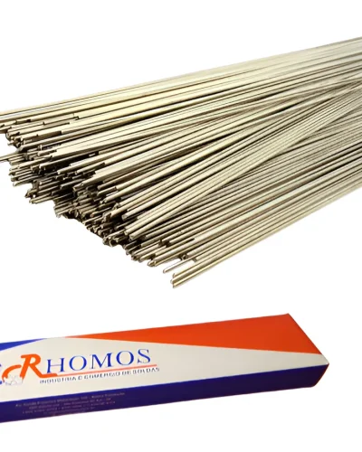 Vareta Solda Prata 35% - 10 Unidades Dourado-escuro